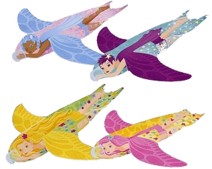 Princess glider, foam glider, glider, kids glider & party glider.